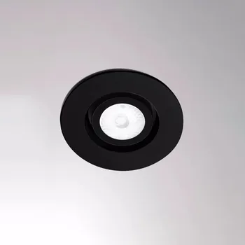 Molto Luce Hliníkové kruhové vestavné svítidlo Kado Barva: Černá, Úhel vyzařování: 30° 56-6227ng2