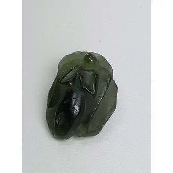 Drahý kámen Vltavínová glyptika anděl