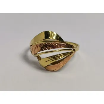 Prsten Zlatý dámský prsten celozlatý