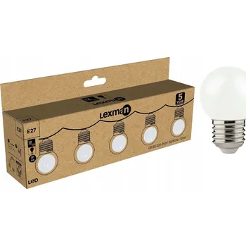 Žárovka Dekorativní LED žárovka sada 5 ks E27 40W Lexman
