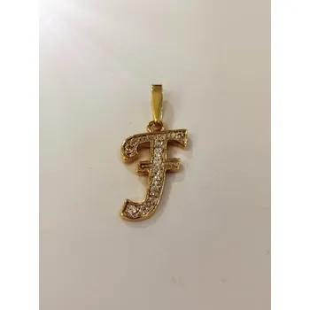 Přívěsek Zlaté písmeno F