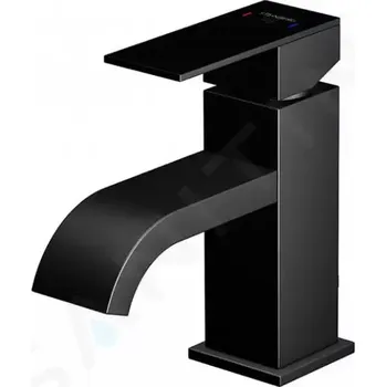 Vodovodní baterie Steinberg 135 Umyvadlová baterie s výpustí, matná černá, 135 1001 S