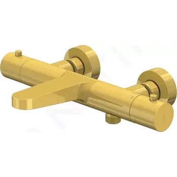 Vodovodní baterie Steinberg 340 Termostatická vanová baterie, kartáčované zlato, 340 3100 BG