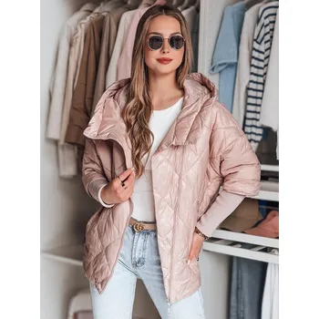 Dámská bunda Dámská bunda DSTREET PUFFILOF RŮŽOVÁ XXL