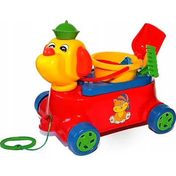 Obraz Pejsek na provázku do pískoviště s příslušenstvím Zabawkarstwo Wiesław Suchanek