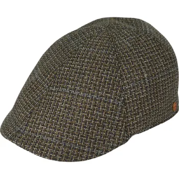 Čepice Pánská letní hnědo zelena bekovka - Paddy Mayser - limitovaná kolekce Carlsbad Hat Velikost: 60 cm