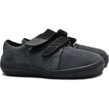 Chlapecké polobotky Dětské barefoot boty BEDA BF 0001/W/N/OP Black moon Velikost: 30