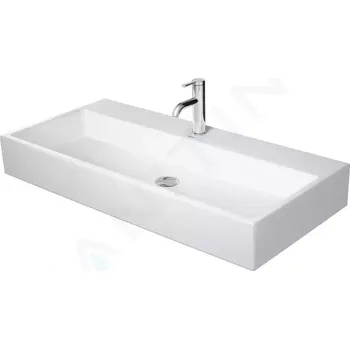 Umyvadlo Duravit Vero Air Umyvadlo nábytkové 100x47 cm, bez přepadu, otvor pro baterii, WonderGliss, bílá, 23501000711