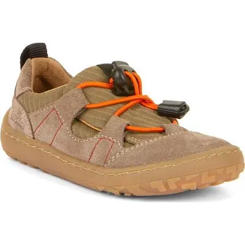 Chlapecké tenisky Dětské barefoot tenisky TRACK Olive Froddo G3130243-6 hnědá - 36