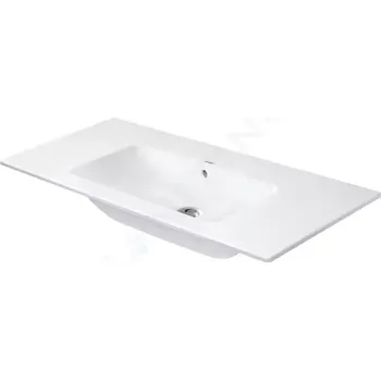 Umyvadlo Duravit ME by Starck Nábytkové umyvadlo 103x49 cm, s WonderGliss, matná bílá, 23361032601
