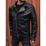Černá pánská koženková bunda TX4734 Velikost: M