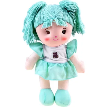 Panenka Hadrová panenka Zuzia 33 cm Zelená