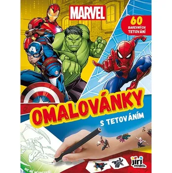 omalovánky Omalovánky s tetováním Marvel jm3860-1