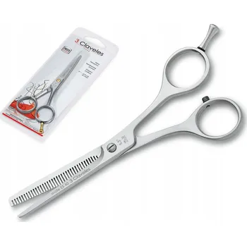 Kadeřnické nůžky 3 Claveles kadeřnické nůžky na prostříhávání vlasů Micro degażówki ES