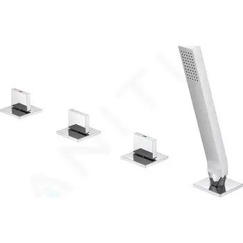 Vodovodní baterie Steinberg 160 Baterie na okraj vany, 4-otvorová instalace, chrom, 160 2480