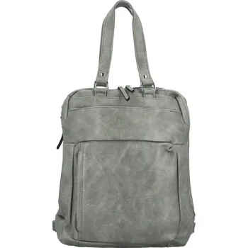 Městský batoh Dámský kabelko/batoh šedý - Paolo bags Milton šedá
