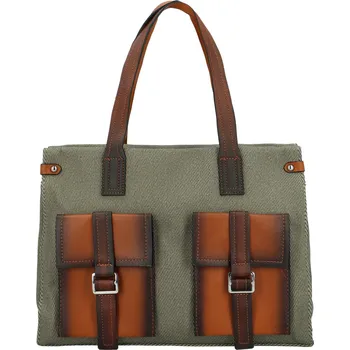 Dámská kabelka na rameno zelená - Maria C Samantha zelená