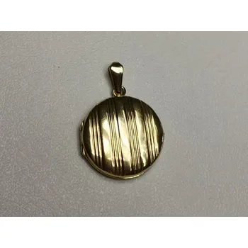 Přívěsek Zlatý přívěšek - medajlon- ze žlutého zlata