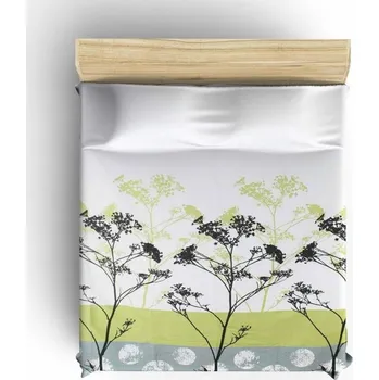 Přehoz na lůžko Lehký bavlněný přehoz přes postel na dvoulůžko Belezza Green, 200 x 230 cm ID_212965