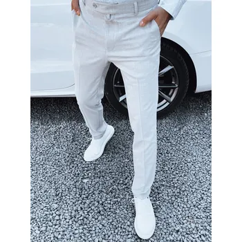 Pánské oblečení Šedé společenské kalhoty UX4289 Velikost: 30