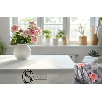 ubrus Ubrus Růžová romance Velikost: 115x140