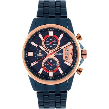 Hodinky Pánské hodinky PERFECT M504CH-01 - CHRONOGRAF (zp383a) + BOX Barva (Varianta): tay-25104-uniw
