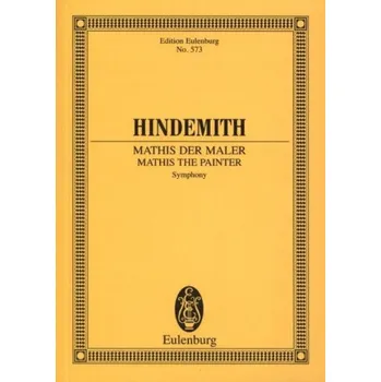 Paul Hindemith: Symphonie Mathis Der Mahler (noty, partitura)