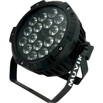Muvik LED PAR Flat 18x15W, HCL