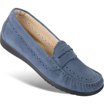 Dámská zdravotní obuv Helvesko + DÁMSKÁ OBUV "Leonie" Velikost: 37 modrá