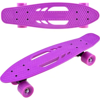 Skateboard Skateboard Plastic 55 cm Fialová