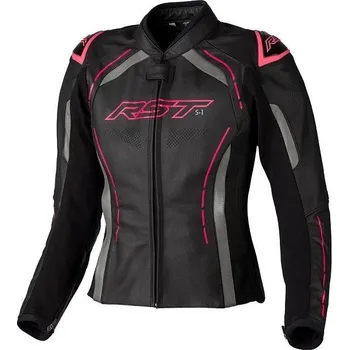Moto bunda RST bunda S1 CE 3043 dámská black/neon pink - 20/3XL