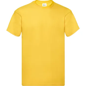 Pánské tričko Fruties Pánské tričko s krátkým rukávem Sherifer tmavě žlutá XXL