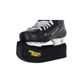 Chrániče bruslí Hockey Bear Upgraded - Černé, Velikost EUR 45 - 49 (L)