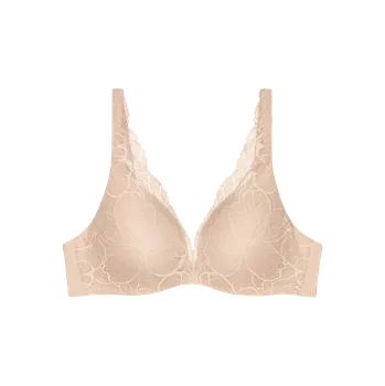 Podprsenka Dámská podprsenka Body Make-Up Illusion Lace WP - BROWN - TRIUMPH BROWN - TRIUMPH BROWN 85E