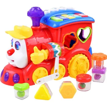 Interaktivní vkládačka Lokomotiva