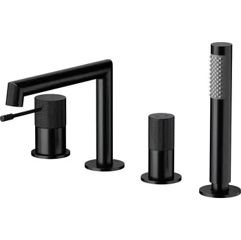 CERSANIT ZEN vanová baterie víceotvorová černá S951-568