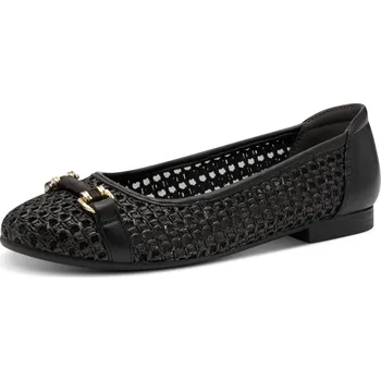 Dámské baleríny DÁMSKÉ BALERÍNY TAMARIS 1-22138-44 001 ČERNÁ Barva: Černá, Velikost: 41