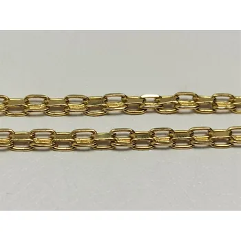 Řetízek Zlatý řetízek plochý Bismark