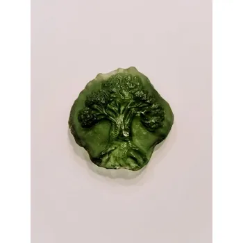 Drahý kámen Vltavín glyptika strom života