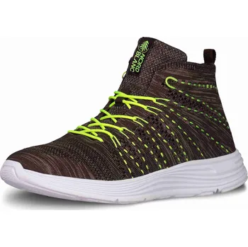 Pánská fitness obuv Pánské sportovní boty NORDBLANC BRAZEN NBLC6864 HNĚDÝ NEON EU 44 (UK 9,5)