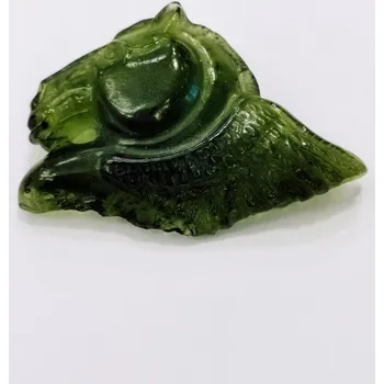 Drahý kámen Vltavínová glyptika Pegas