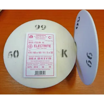 Příslušenství k brusce Brusný kotouč talířovitý 150/50x15/3x20 (8x10x50) 99BA 60 L 9 V , TYROLIT 58151-1528.09