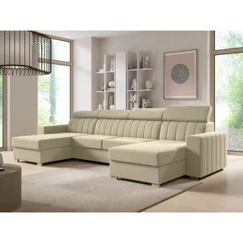 Sedací souprava Rozkládací sedací souprava do U Lardos - Monolith 04