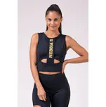NEBBIA Honey Bunny tank top černá M
