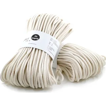 Příze MILA šňůry na šití 6mm/50m ecru/přírodní
