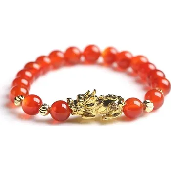 Náramek FENGSHUIHARMONY Pi Yao achátový náramek