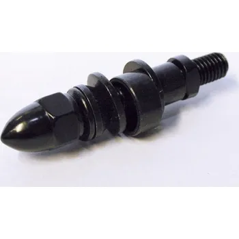 Zrcátko pro motocykl HIGHSIDER zrkadlový adaptér Harley na M8 Čierna