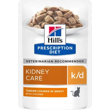 Krmivo pro kočku Mokré krmivo pro kočky Hill’s Prescription Diet Kidney Care k/d kuře 85g