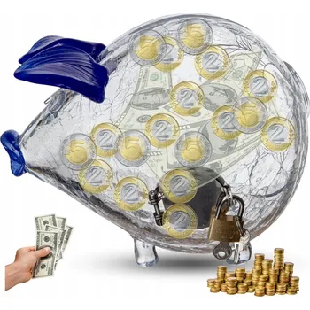 Obraz XXL MEGA VELKÉ PRASÁTKO CRACKLE – POKLADNIČKA "FORTUNA NA ČTYŘECH NOHÁCH"