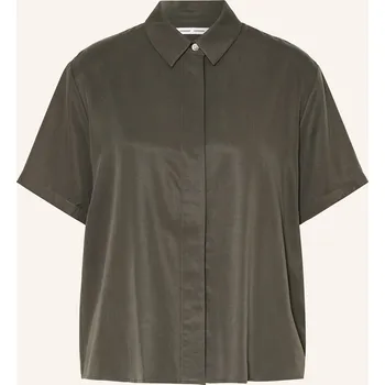 Dámská halenka Samsøe Samsøe Dámská Košilová Halenka Mina, khaki, 40